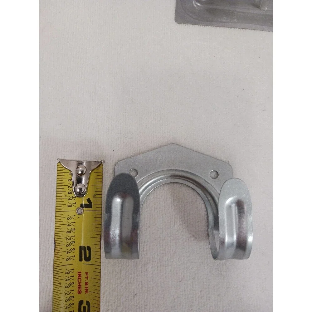4 PACK Wall Mounts TOOL HOOKS Metal‎ Garage Storage Utility Hooks Hanger Holder